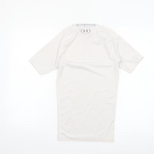 Under Armour Men's White Compression HeatGear T-Shirt Size S