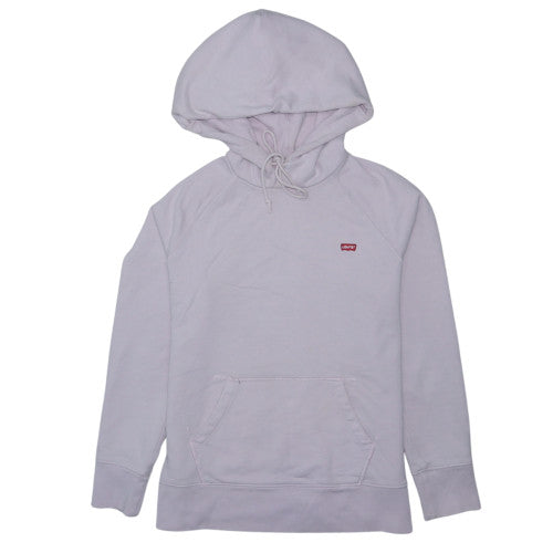 Levi's Womens XS Lilac Pullover Hoodie Cotton Blend Casual
