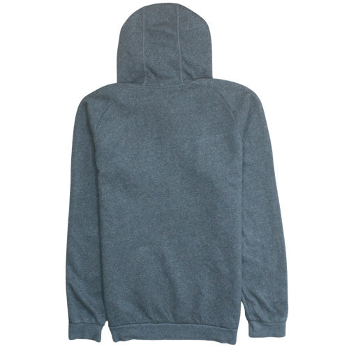 Adidas Men's Grey Pullover Hoodie Medium Regular Fit Fleece