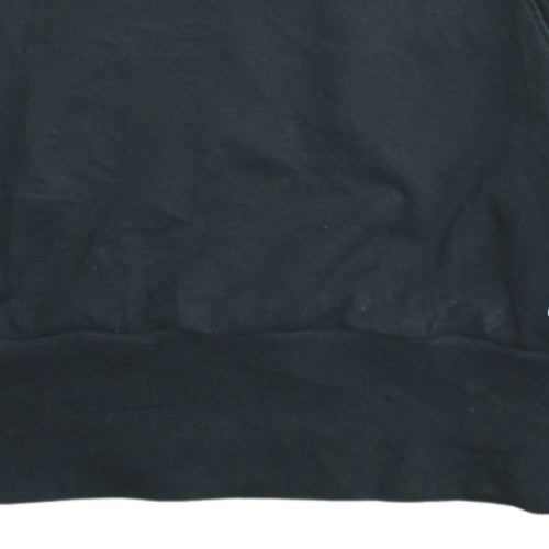 Adidas Womens Black Size 16 Pullover Crew Neck Sweatshirt