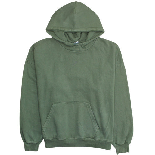 Gymshark Women's Green Pullover Hoodie Size M Cotton Blend Casual