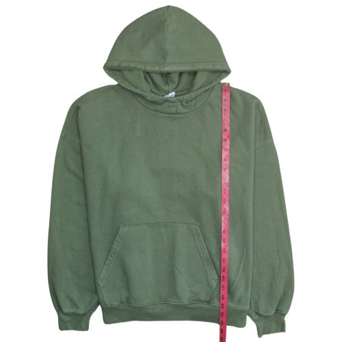 Gymshark Women's Green Pullover Hoodie Size M Cotton Blend Casual