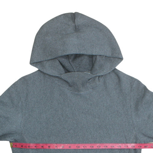Champion Men's Grey Reverse Weave Pullover Hoodie Small