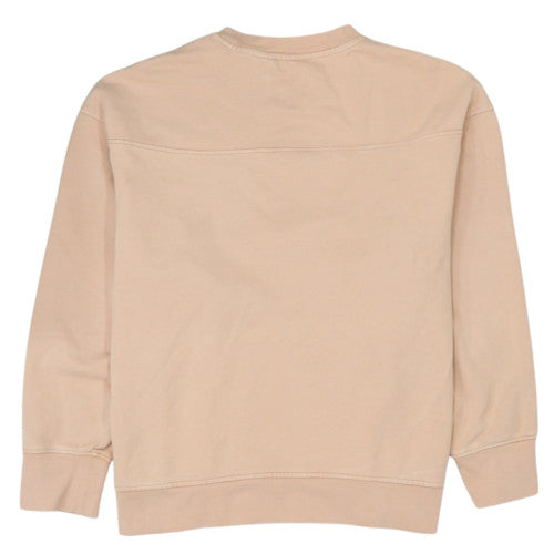 Levi's Womens Beige Crew Neck Long Sleeve Sweatshirt Size L