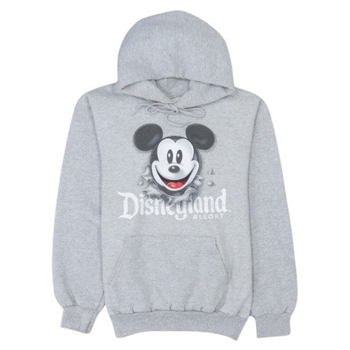 Disneyland Resort by Hanes Grey Mickey Mouse Hoodie Women's Small