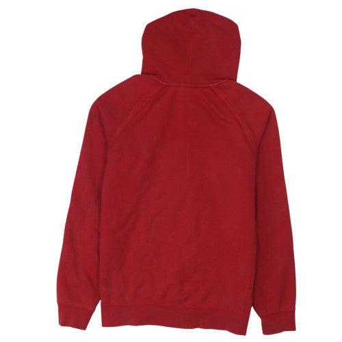 Nike SB Mens Red Full Zip Hoodie M Regular Cotton Fleece Sweatshirt