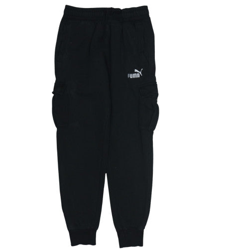 Puma Men's Black Cargo Jogger Trousers Size S