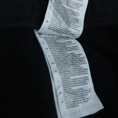 Reebok Men's Black XL Jogger Sweatpants with Logo Detail