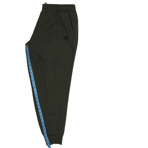 Puma Men’s Green 2XL Joggers Fleece Tapered Sweatpants
