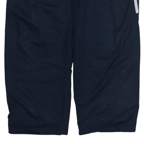 Adidas Men's Blue Track Pants M Regular Fit Activewear Trousers