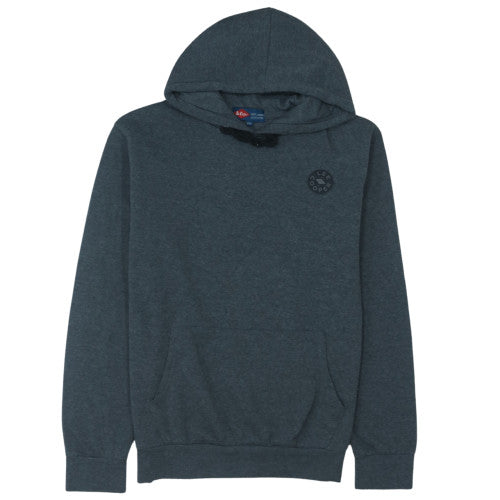 Lee Cooper Men's Grey 2XL Pullover Hoodie with Logo