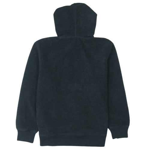 GAP Boys Black Hooded Pullover Sweatshirt 12-13 Years Fleece Logo