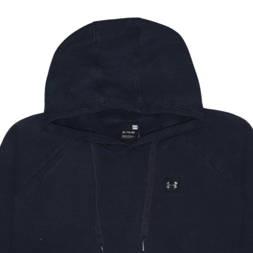 Under Armour Men's Black XL Pullover Hoodie with Logo