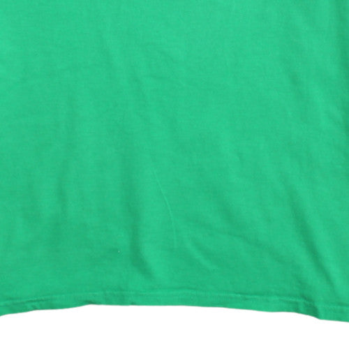 Champion Men's Green University of Notre Dame Crew Neck T-Shirt XL