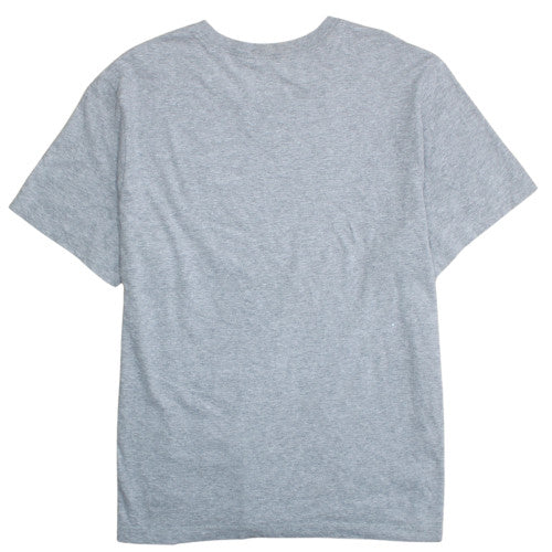 Nike Men's Grey Graphic Logo Crew Neck T-Shirt XL