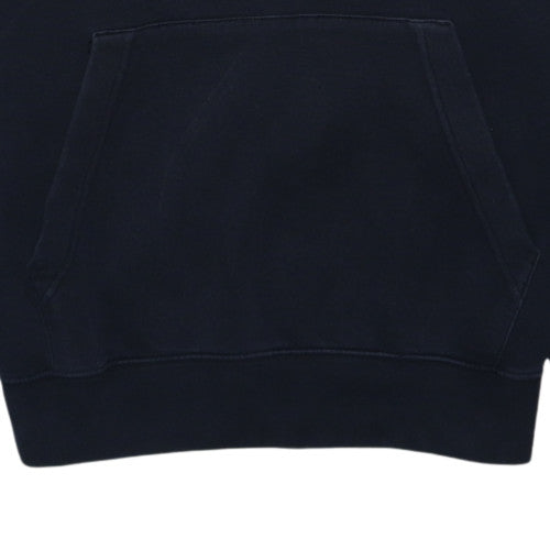Nike Womens Black Medium Pullover Hoodie with Logo Print