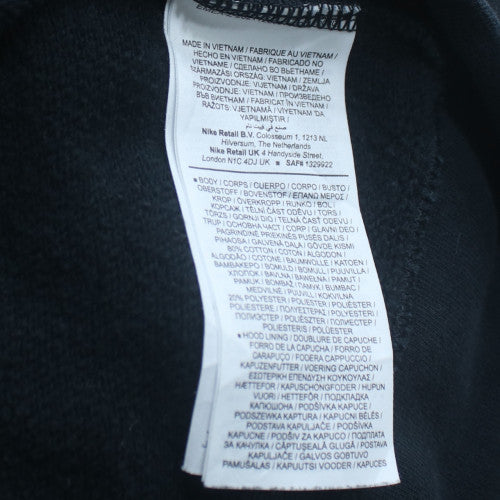 Nike Men's Black 3XL Full Zip Hoodie Fleece Sportswear