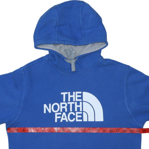 The North Face Mens Blue Pullover Hoodie Small Regular Fit