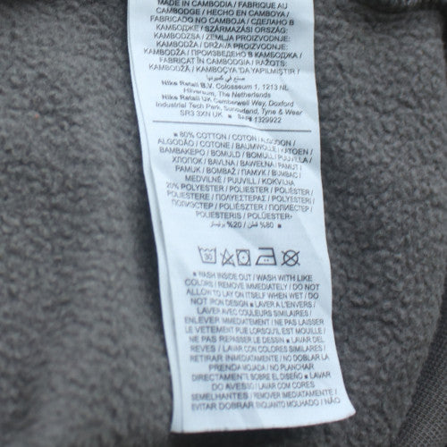 Nike Womens Grey L Crew Neck Pullover Sweatshirt