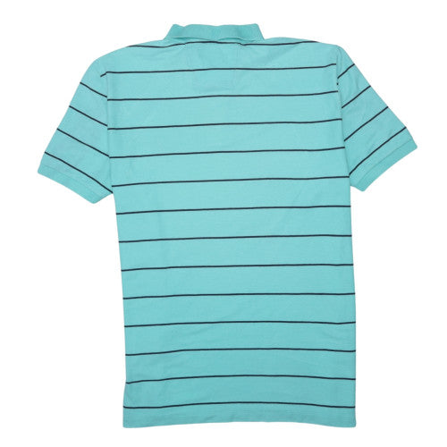 Nautica Men's Blue Striped Classic Fit Performance Polo XXL