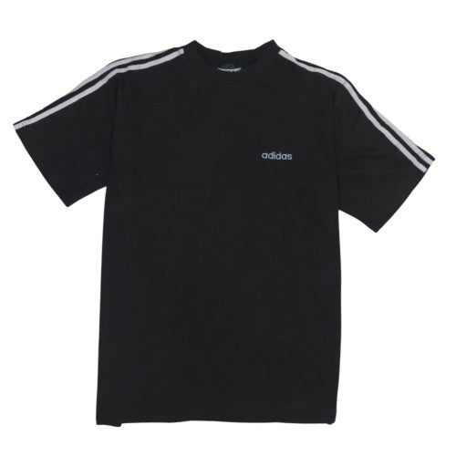 Adidas Men's Black XL Sports Jersey Cotton Crew Neck T-Shirt