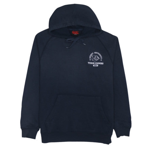 Canterbury Men's Blue Pullover Hoodie Team Cumbo M Rugby Sportswear