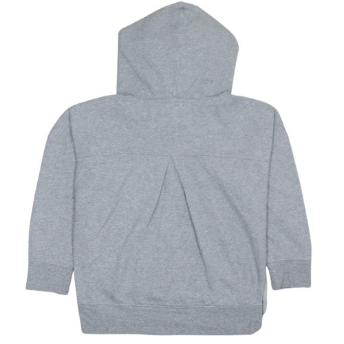 Calvin Klein Women’s Grey Pullover Hoodie Large Cotton Blend