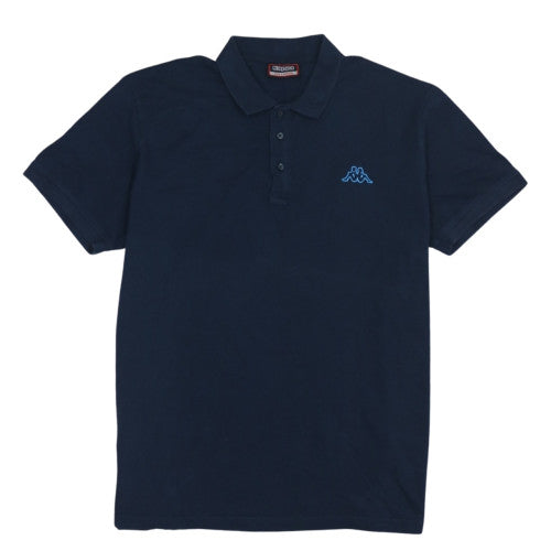 Kappa Men's Blue 3XL Polo Shirt 100% Cotton Regular Fit