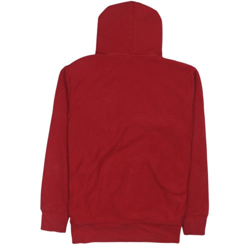 Champion Men's Red Reverse Weave Pullover Hoodie Size L