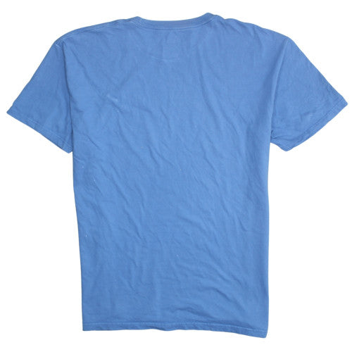 Quiksilver Men's Blue Regular Fit Short Sleeve Cotton T-Shirt XXL