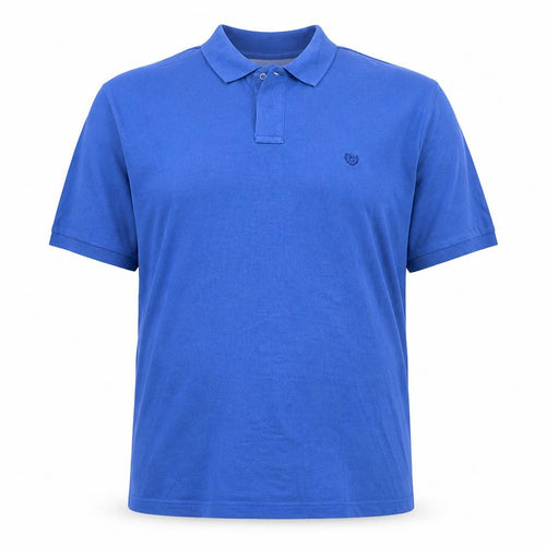 Chaps Men's Blue 2XL Cotton Short Sleeve Polo Shirt
