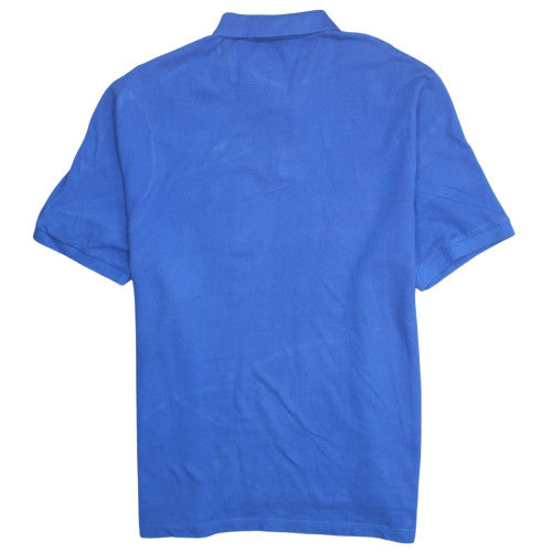 Chaps Men's Blue 2XL Cotton Short Sleeve Polo Shirt