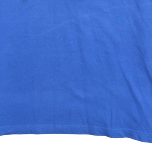 Chaps Men's Blue 2XL Cotton Short Sleeve Polo Shirt
