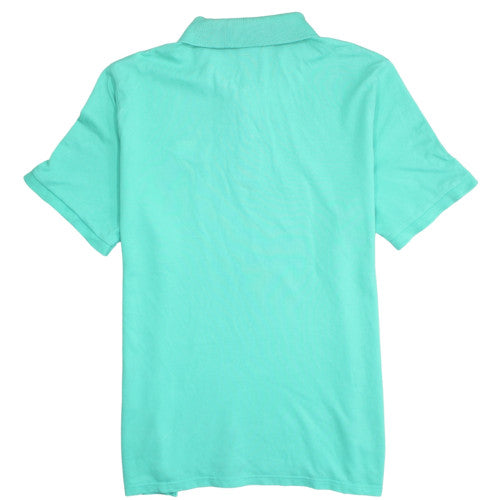 Nike Men's Green XL Cotton Short Sleeve Polo Shirt