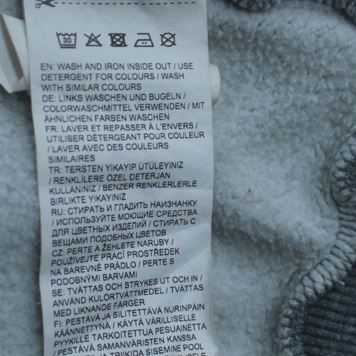 Puma Mens Grey 2XL Crew Neck Graphic Sweatshirt
