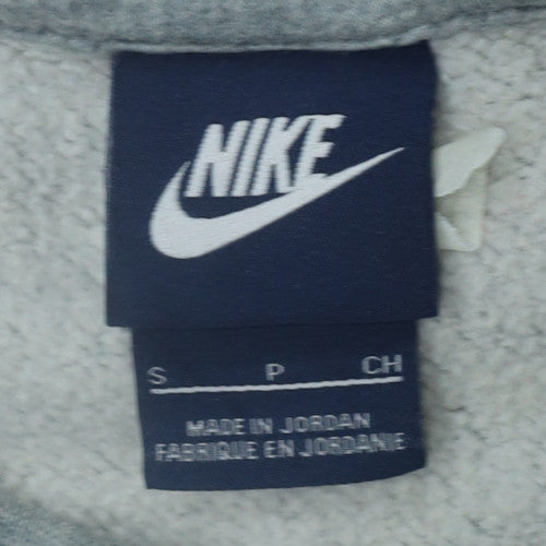 Nike Women's Grey Crew Neck Pullover Sweatshirt Size S