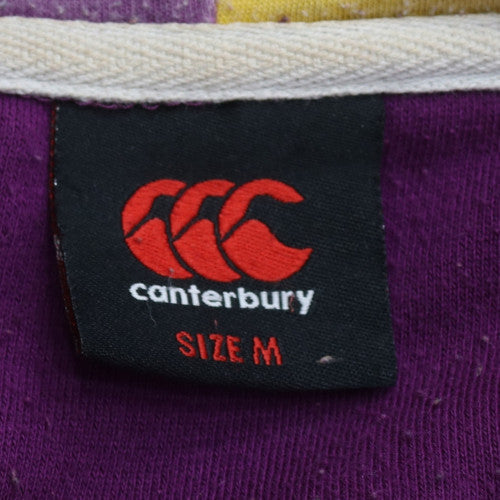 Canterbury Womens Purple Pullover Hoodie M Hooded Logo Sweatshirt