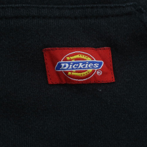 Dickies Men's Black Pullover Hoodie Large Fleece Sweatshirt