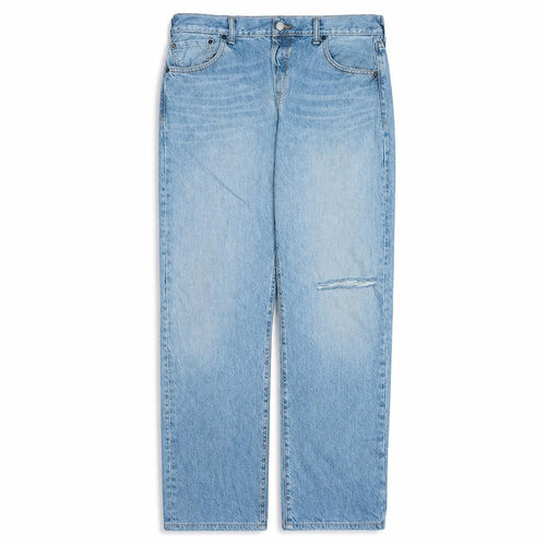 Levi Strauss 501 Men's Blue 36W 32L Straight Leg Distressed Jeans