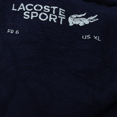 Lacoste Men Blue Jogger Trousers XL Cotton Blend Casual Sportswear