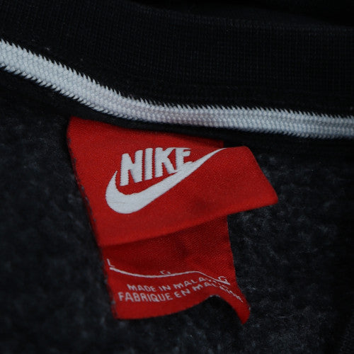Nike Women's Black Crew Neck Pullover Sweatshirt Size M