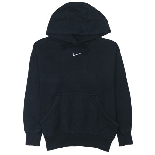 Nike Women's Black Pullover Hoodie Size S Cotton Blend Logo