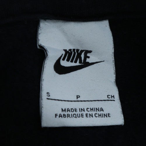 Nike Women's Black Pullover Hoodie Size S Cotton Blend Logo