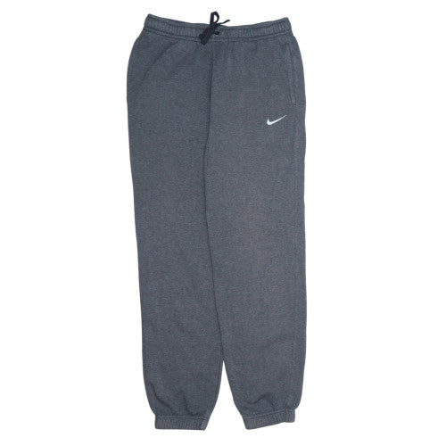 Nike Men Grey Regular Sweatpants S Elastic Waist Casual Trousers