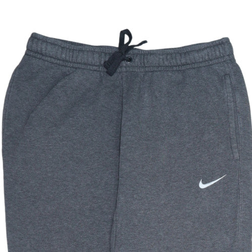 Nike Men Grey Regular Sweatpants S Elastic Waist Casual Trousers