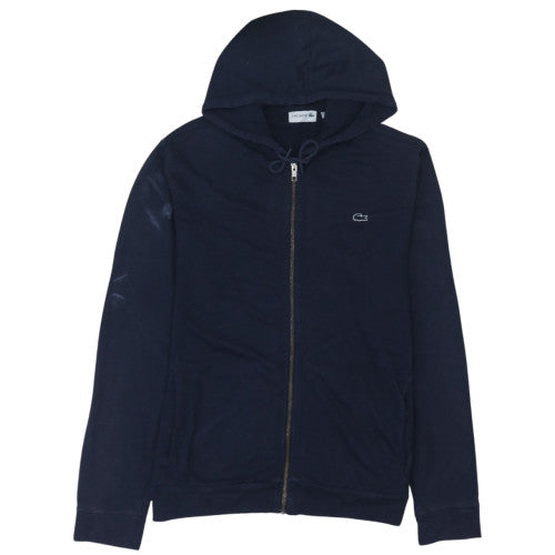 Lacoste Men's Blue Full Zip Hoodie L Regular Fit