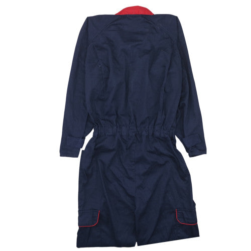 Dickies Redhawk Women's Navy Coverall Size 14 Workwear Jumpsuit