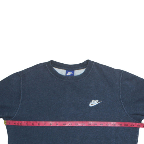 Nike Men's Blue Crew Neck Pullover Sweatshirt M