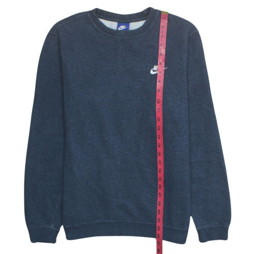Nike Men's Blue Crew Neck Pullover Sweatshirt M