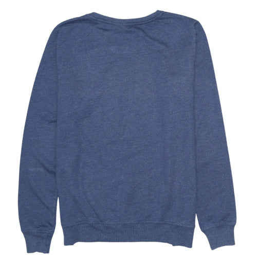 Coca-Cola Women's Blue Crew Neck Pullover Sweatshirt Size 16